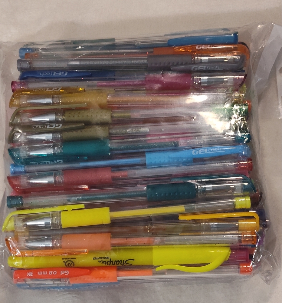 Like-New Gel Pens/Highlighters (85+ct)